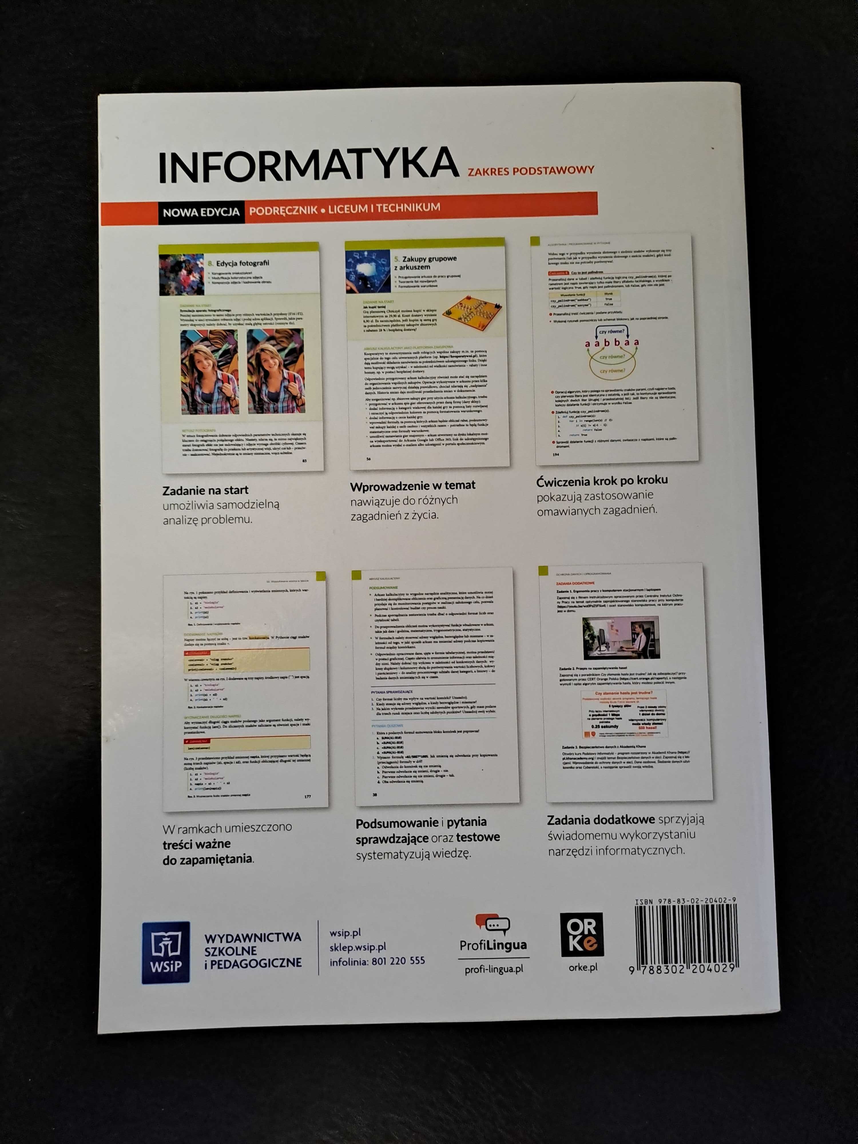 Informatyka 1. Liceum i technikum. Nowa edycja