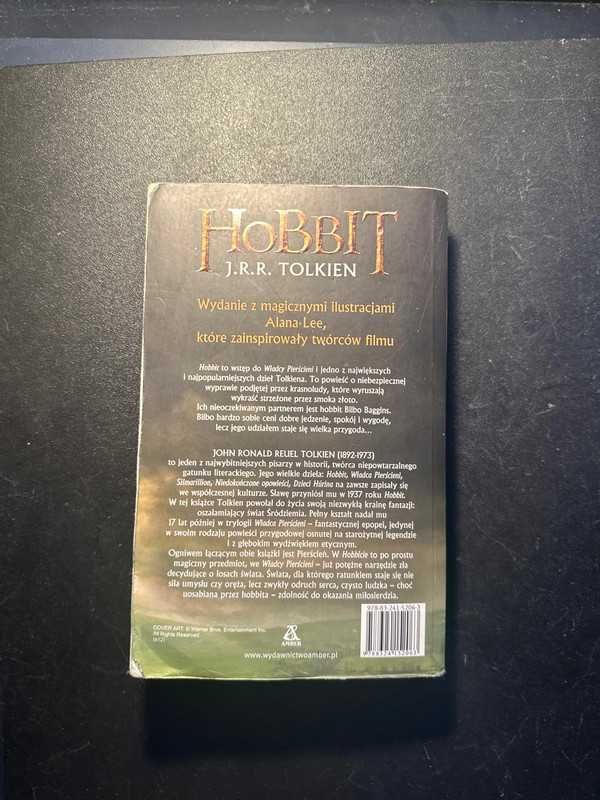 Książka Hobbit w stanie dobrym
