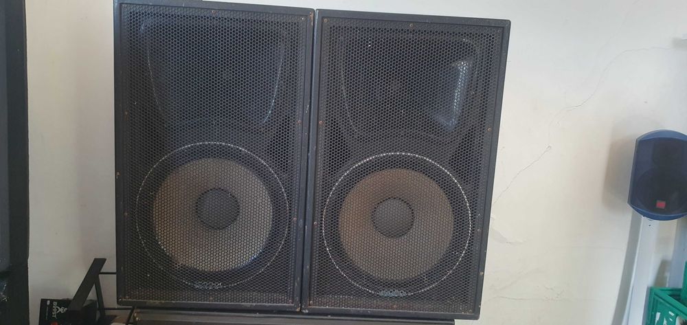 Colunas Som ' PA '  Fame de 15 polegadas