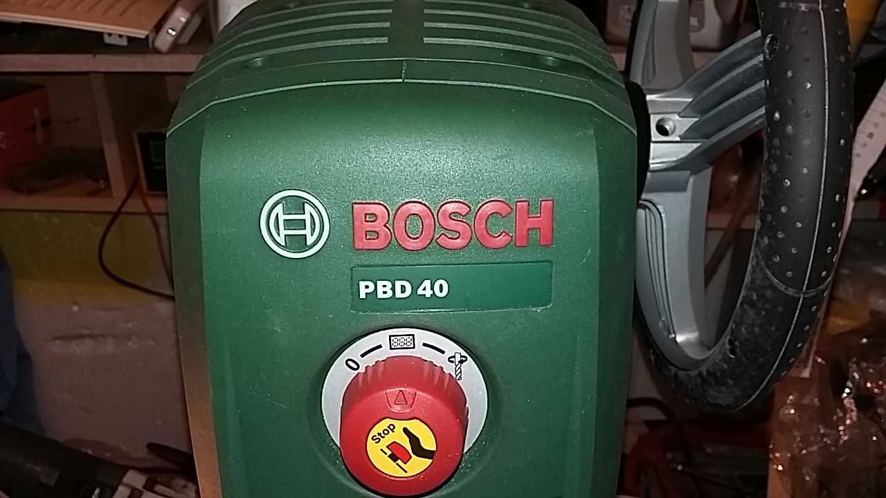 Wiertarka stołowa Bosch PBD 40 Laser Stan BDB Wrocław