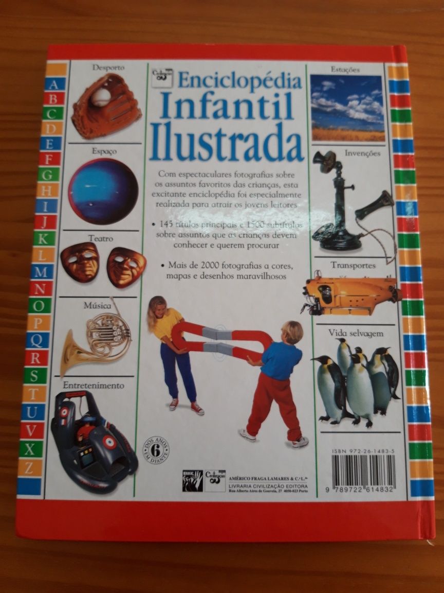 Livro "Enciclopédia Infantil Ilustrada"