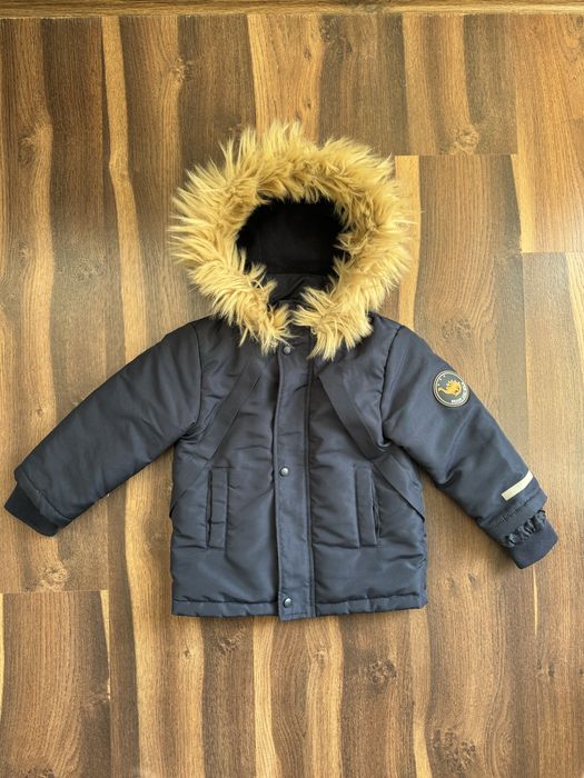 дитяча утеплена куртка тепла зима / весна Sinsay 86