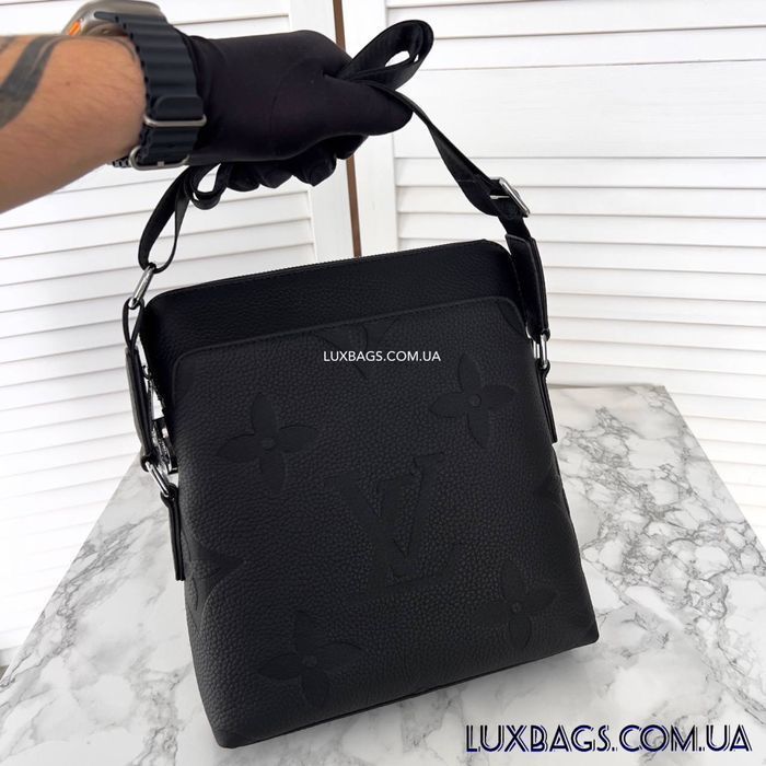 Чоловіча шкіряна сумка Louis Vuitton Мужская кожаная