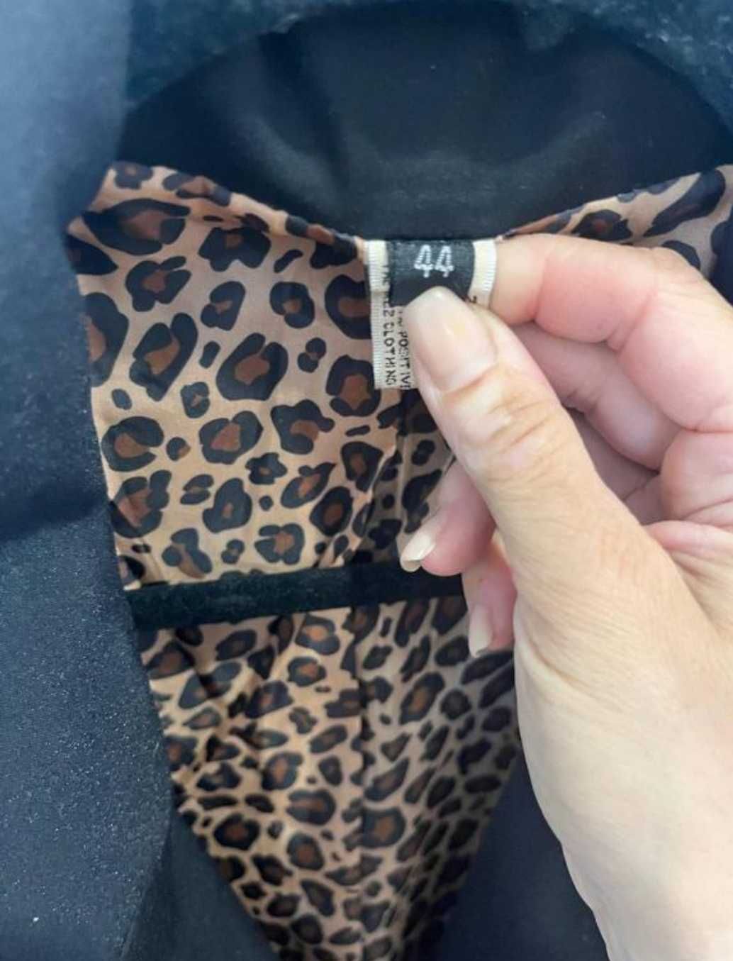 Піджак з леопардовим принтом