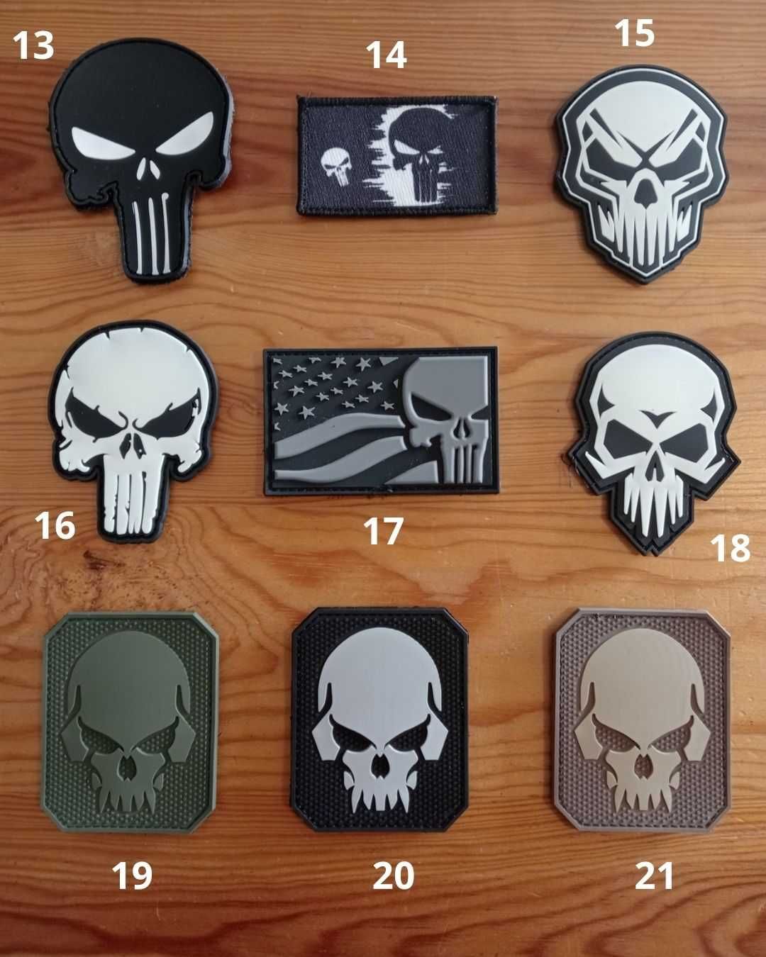 Patch Caveiras - Vários - Desde 4,00€