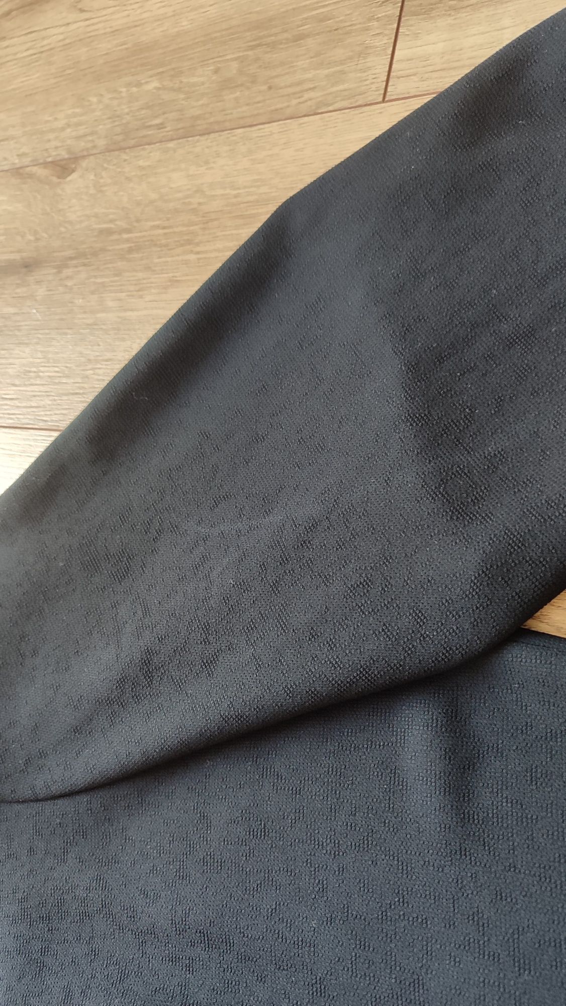 Czarna koszulowa bluzka retro XXL Inarex koszula vintage 44
