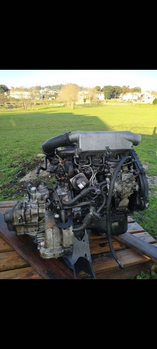 Motor e Caixa Opel Corsa B 1500 Turbo Diesel