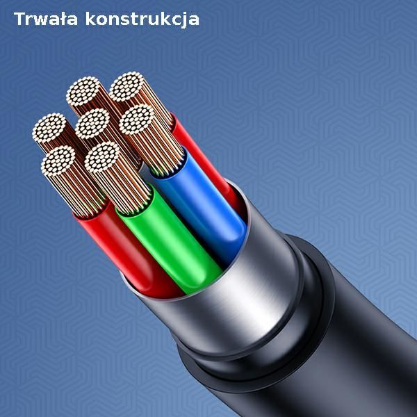 USAMS Kabel U68 lightning 2A Fast Charge1m niebieski/blue SJ500USB03