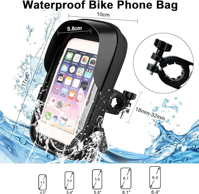 flintronic wodoodporne etui na telefon na rower