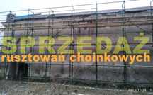 Rusztowanie choinkowe klinowe, 100m2, Dostawa pod adres cała Polska