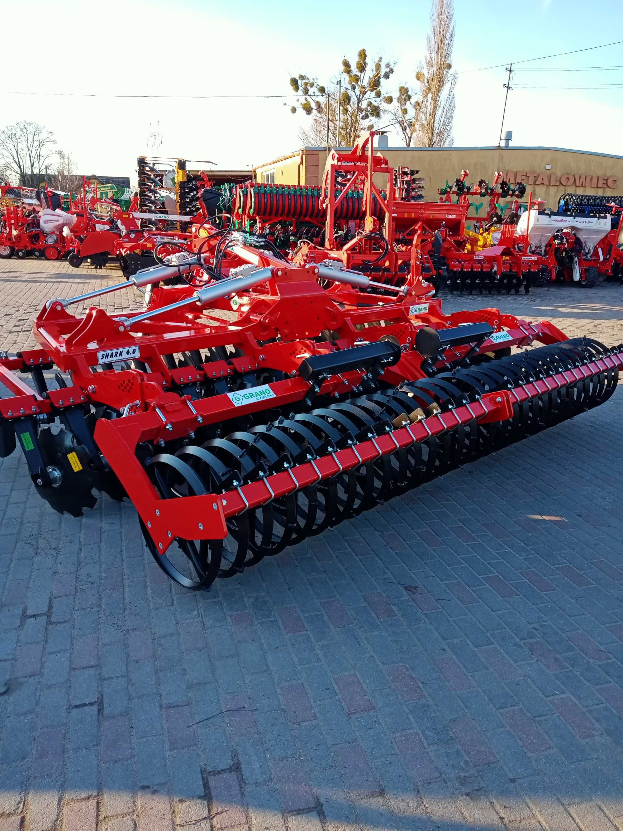 DO RĘKI!!! Brona talerzowa Grano System SHS 4m 4,5m 5m Nowy model !!