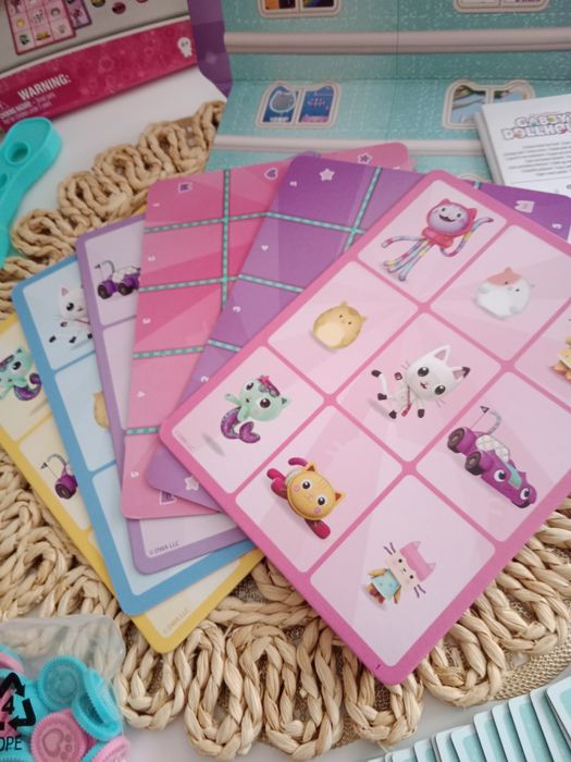 Gra planszowa 8w1 Koci domek Gabi