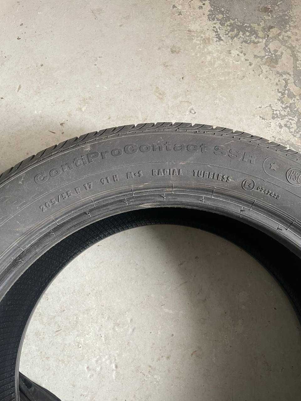 Резина шини 205/55 R17 91H Continental