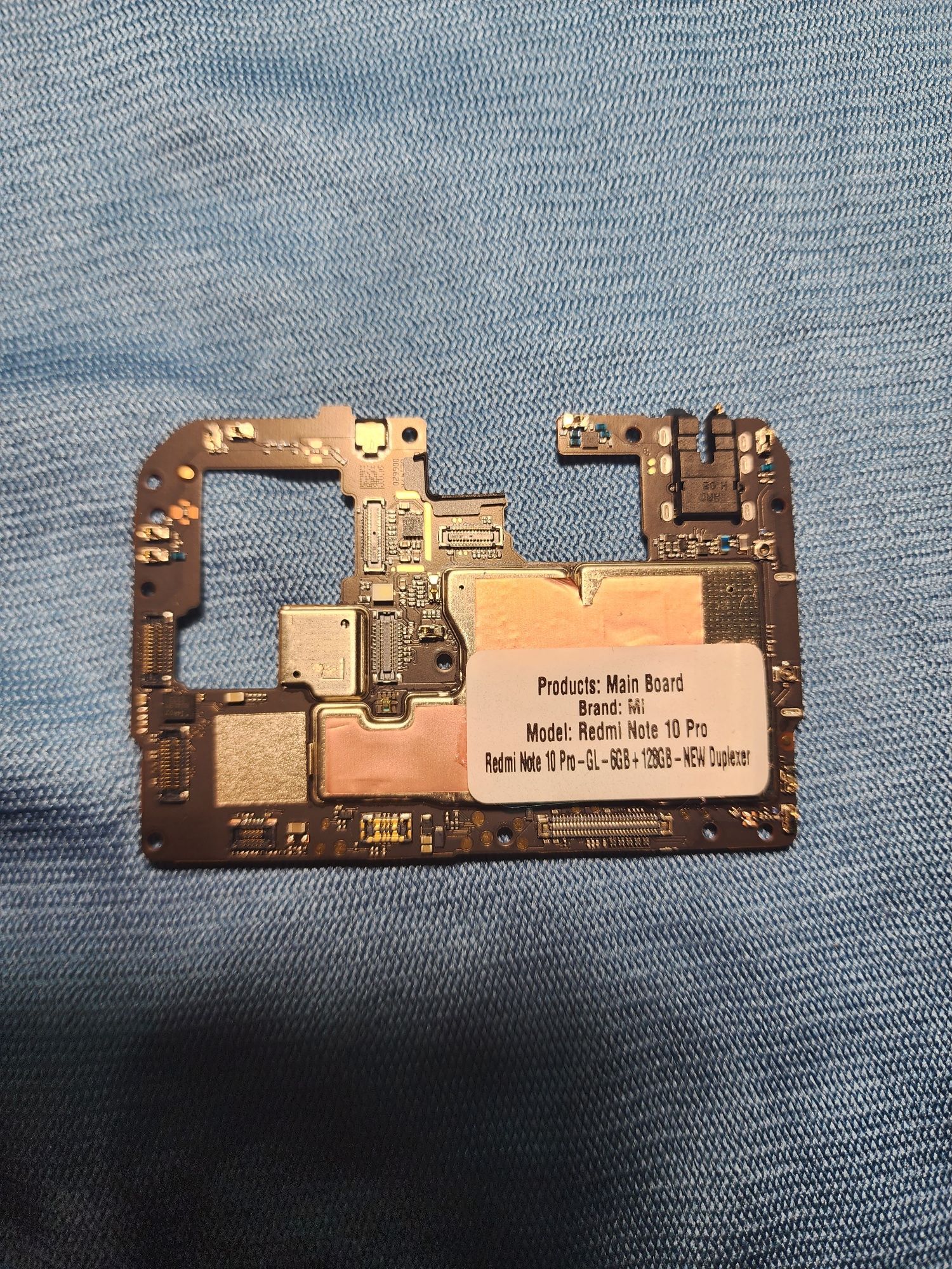Xiaomi Redmi Note 10 Pro 6/128 gb материнка, системна плата  M2101K6