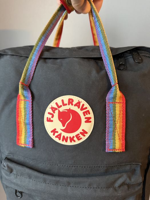 Plecak Kanken Rainbow - 550-907 Black- Rainbow Pattern