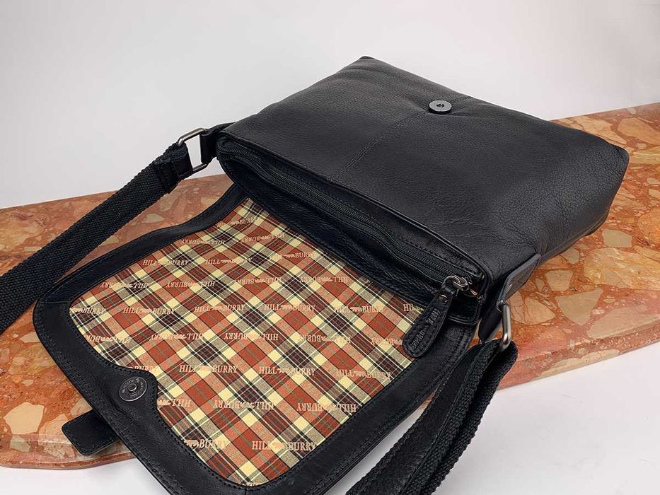 Сумка мужская кожаная Hill Burry 3094 Германия, сумка чоловіча шкіряна