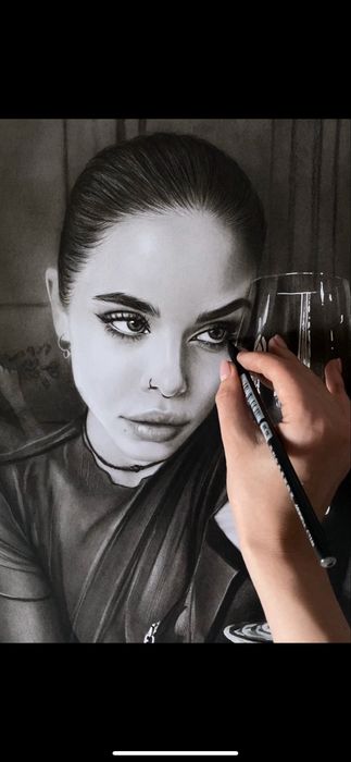 Картина на замовлення/ Портрет ручної роботи/ Малюнок/ Подарунок