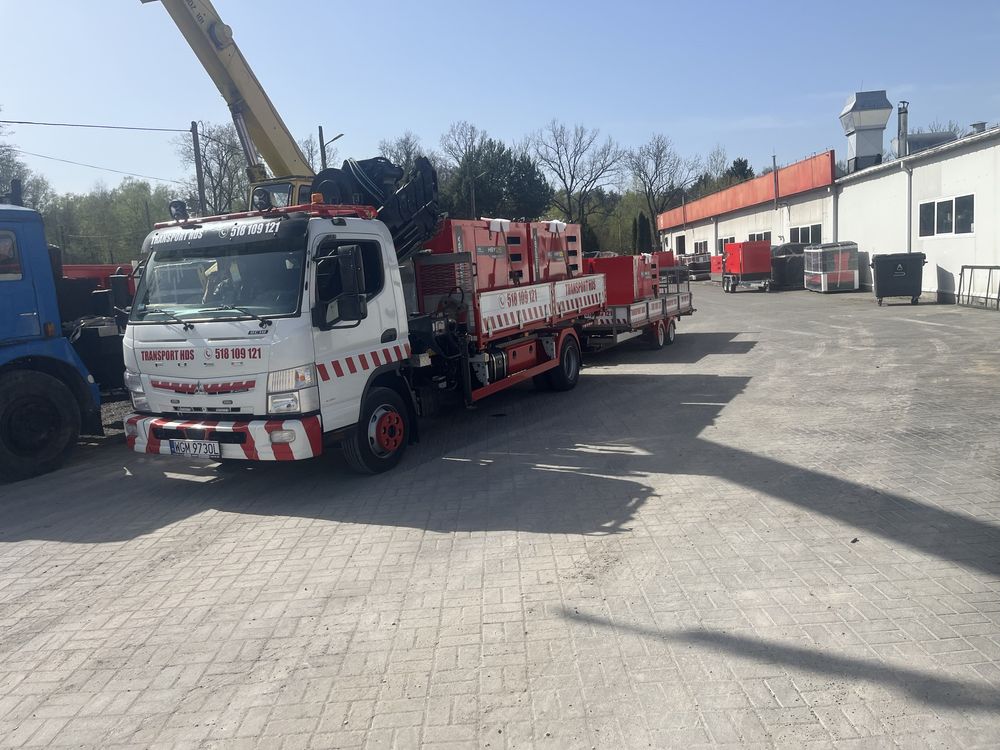 Maly HDS transport maszyn,materialow budowlanych worki BIG-BAG wywrot