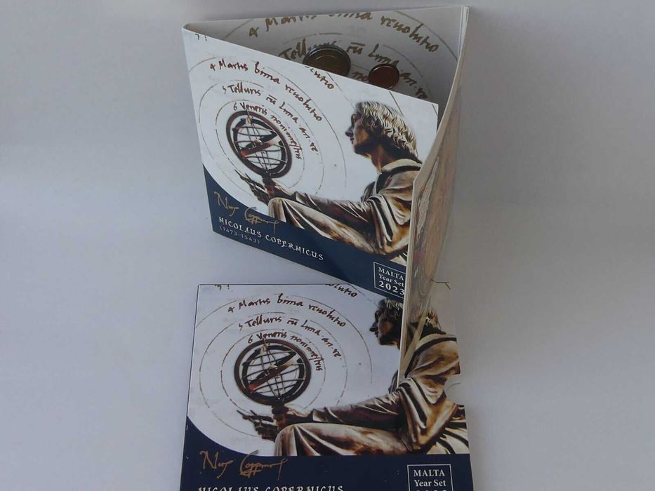 Set Conjunto Euro - Malta 2023 BNC + 2 euros Nicolau Copérnico