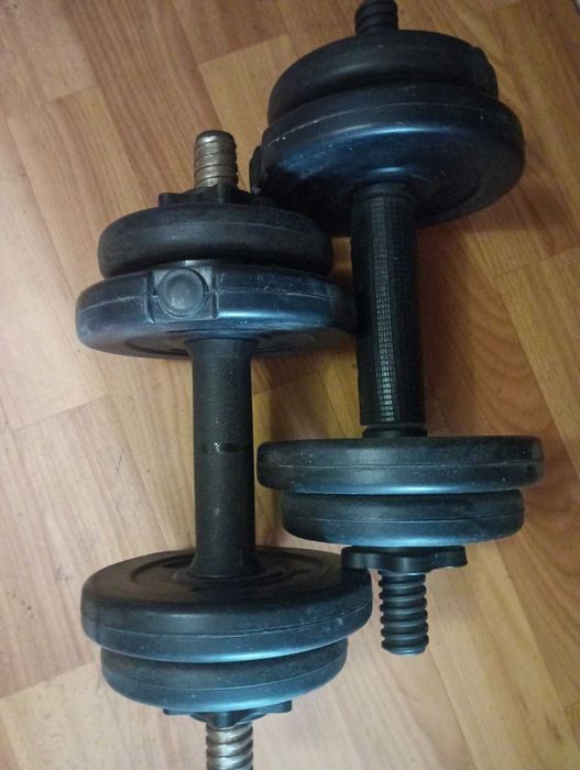 Гантели 6 кг (каждая 3 кг) в рабочем состоянии