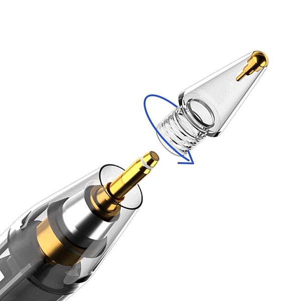 Tech-Protect Digital Magnetic Stylus Pen ”4” Ipad Clear/Black