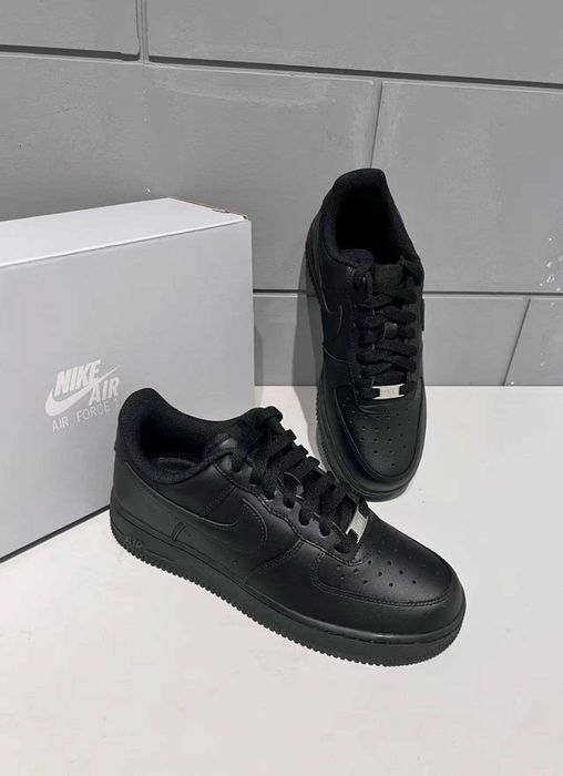 Buty Trampki NikeAir_Force_1_Low _07_Black_R.45