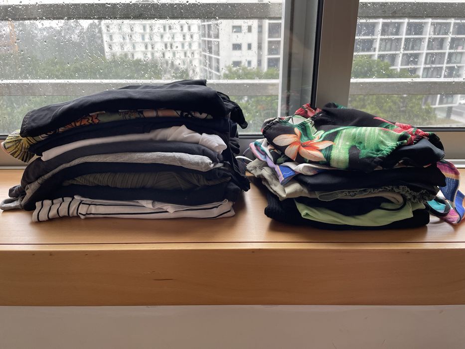 Lote tshirts e tops
