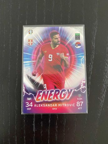 Topps EURO 2024 Energy GM 8 Mitrovic