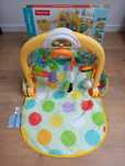 Fisher Price mata edukacyjna wesoły samochodzik 3w1