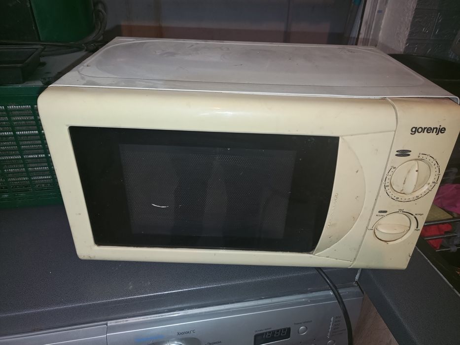 Микроволновка гореие