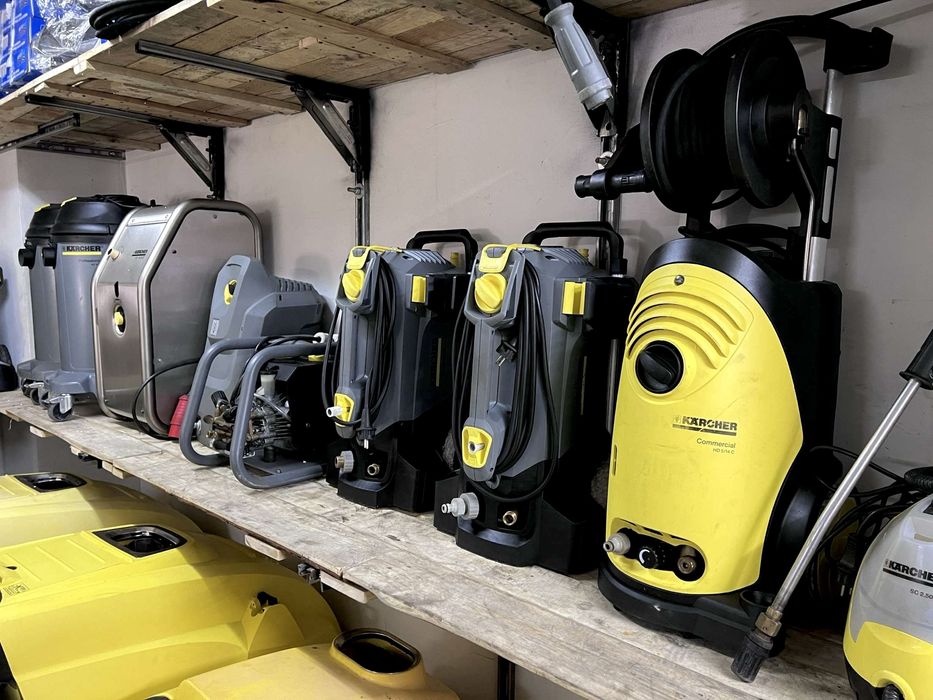 Myjki ciśnieniowe Karcher HD HDS 230V 400V gorąca woda •wolnoobrotowe