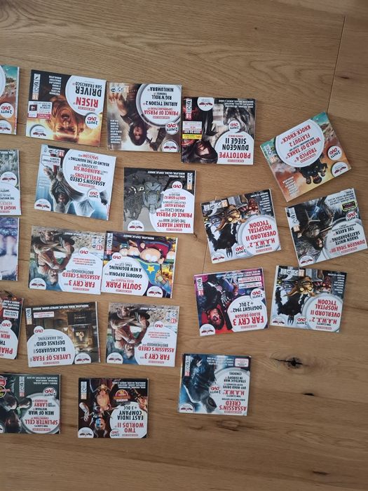 CD gry na PC z magazynu CD Action rocznik 2017 do 2018 na sztuki