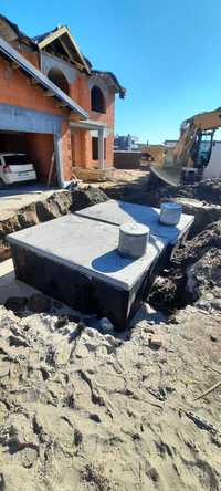 Zbiornik betonowy na szambo wodę deszczową Kanał warsztatowy Piwica