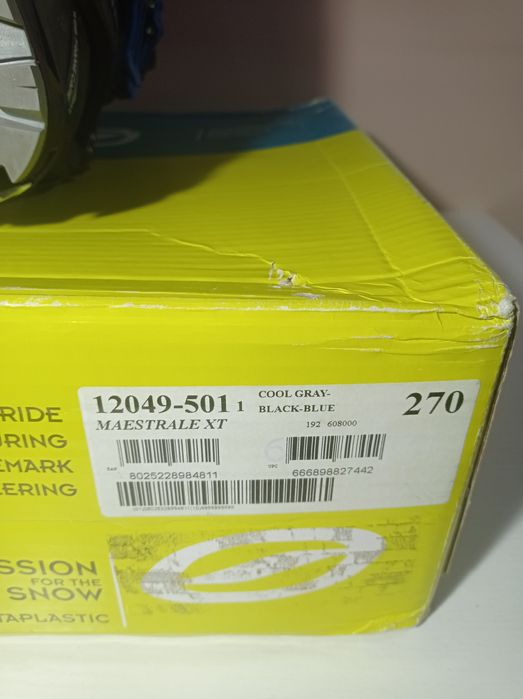 Nowe buty Skiturowe Scarpa Maestrale XT CoolGray-BlackBlue 27cm