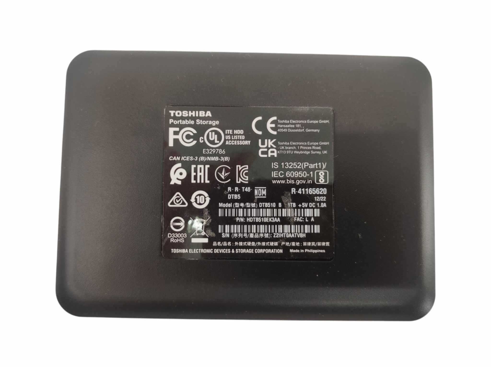 dysk toschiba 1TB