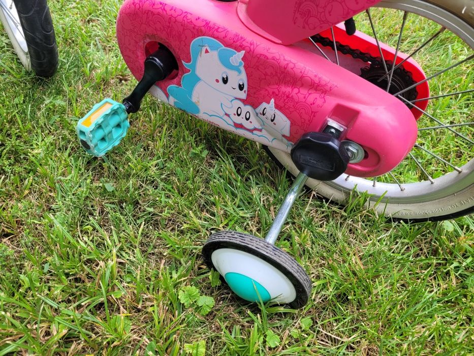 Btwin 500 Discover 14" Jednorożec rower dziecięcy