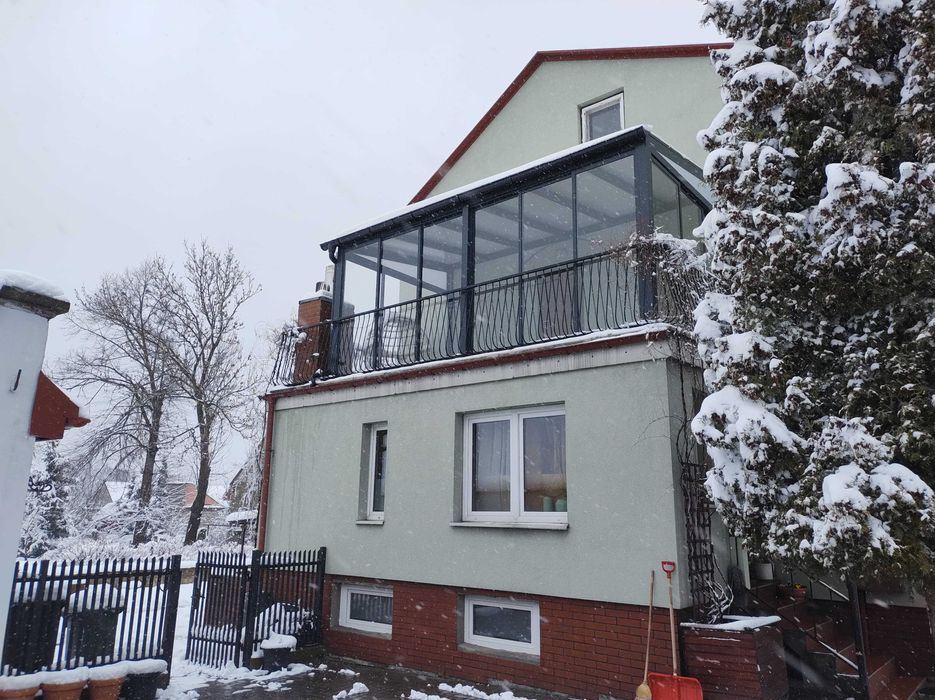 Zabudowa Szklana, Ogród zimowy, Przeszklenia 6x3m Oświetlenie Led