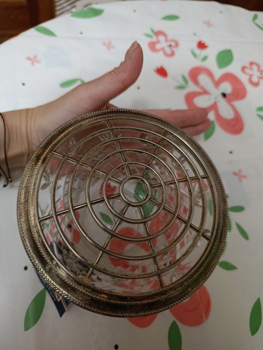 Кришталева Роузбол,з посрібленням