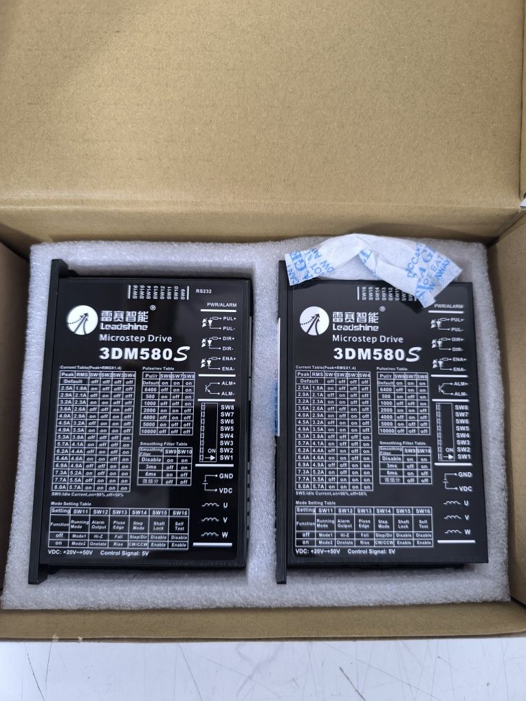 Кроковий привід Leadshine 3DM580S + Кроковий двигун Nema 23(57)