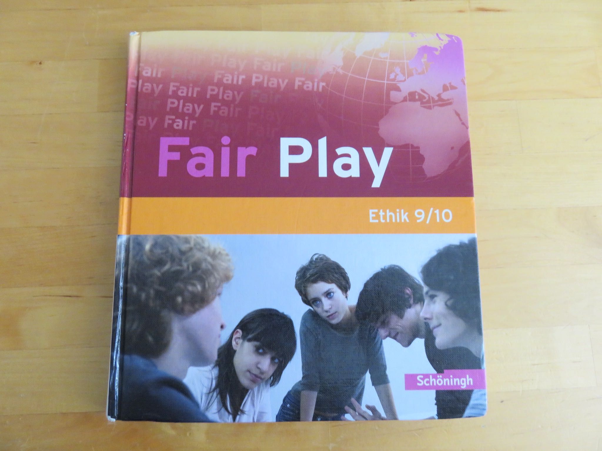 Manual escolar " Fair Play " - Ética / Ethik - livro alemão 9º/10º ano