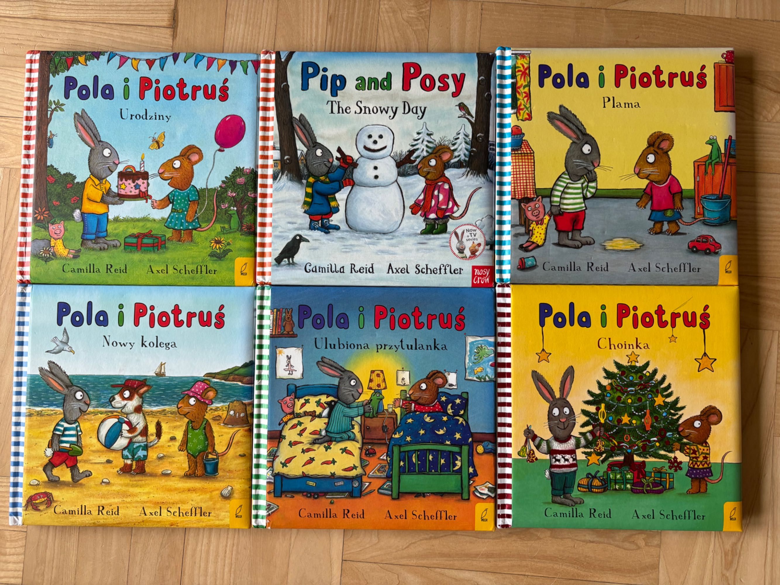 Ksiazeczka Pola i Piotrus - camilla reid, axel scheffler