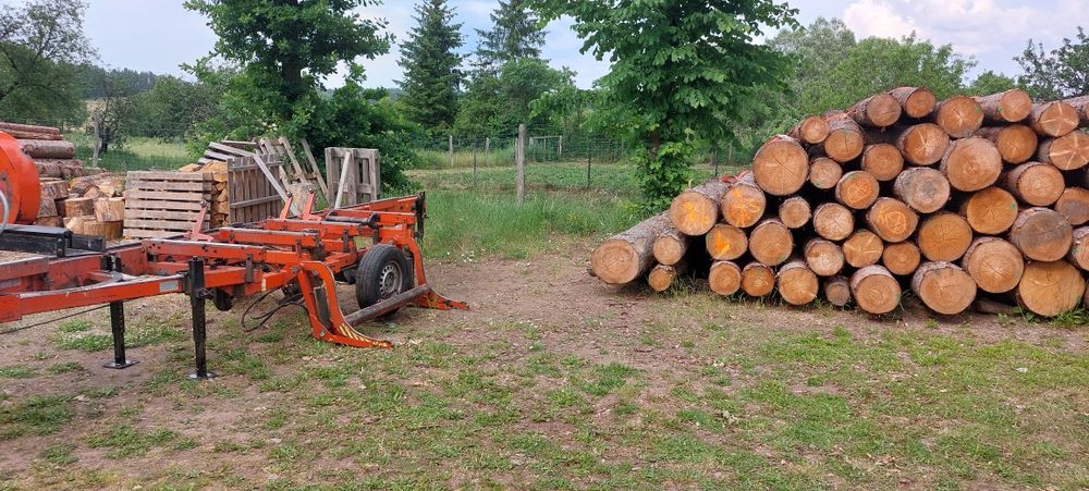 Tartak mobilny objazdowy DOJAZD GRATIS