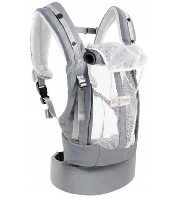 Nosidełko Love Radius Physio szare