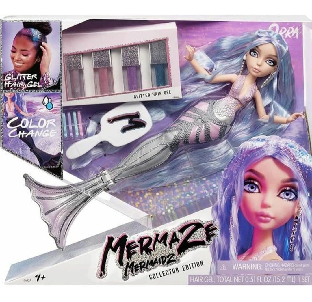 Кукла Mermaze Mermaidz Orra Deluxe Русалка Орра с изменяющим цвет