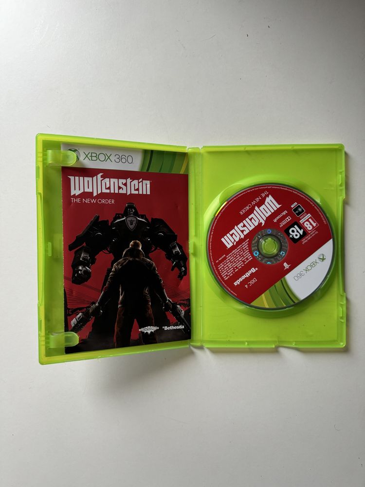 Wolfenstein the new order xbox 360