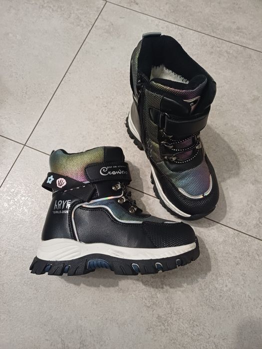 Зимние ботинки на девочку размер 29