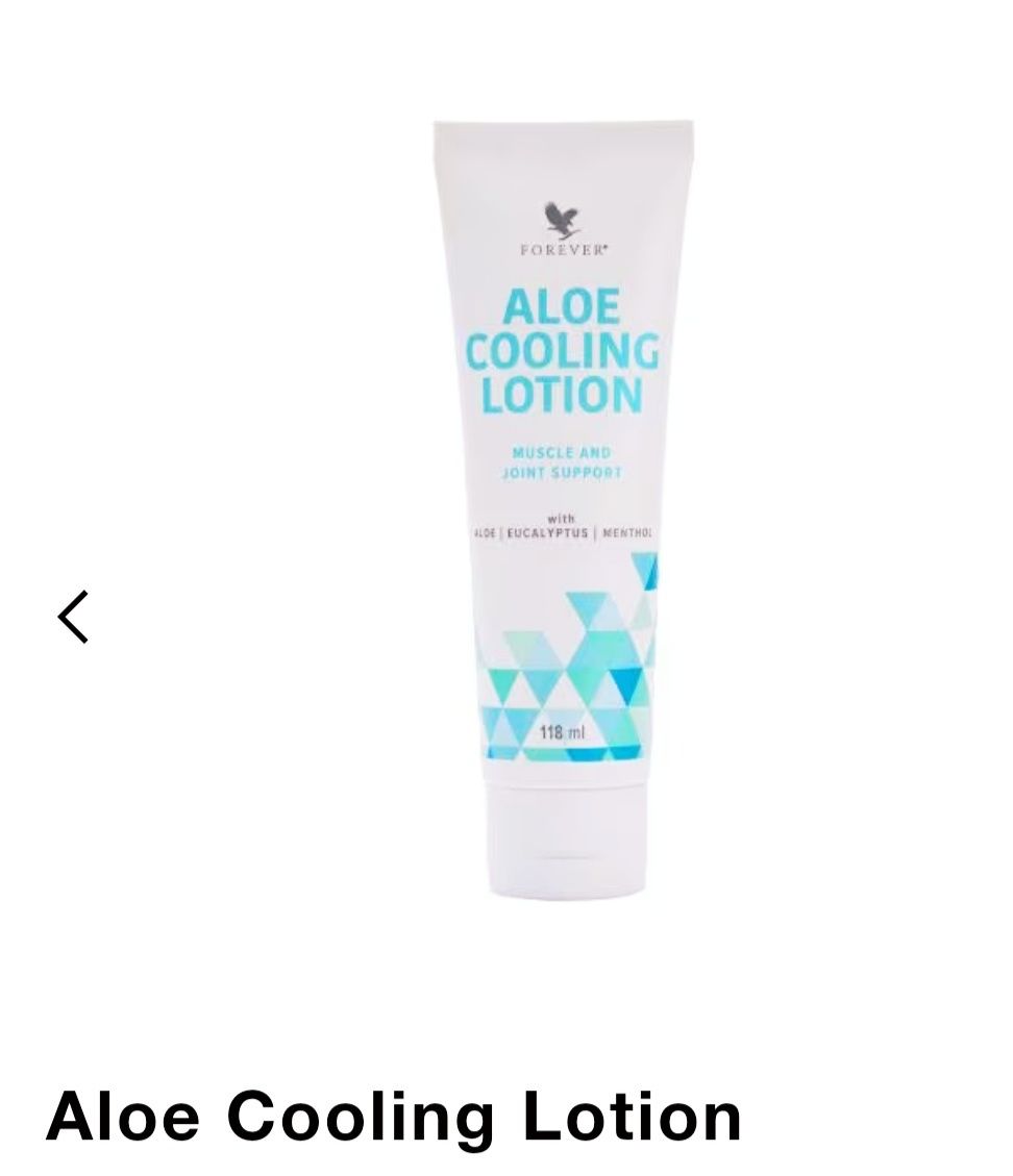 Aloe Cooling Lotion-Loção Refrescante para as Dores.