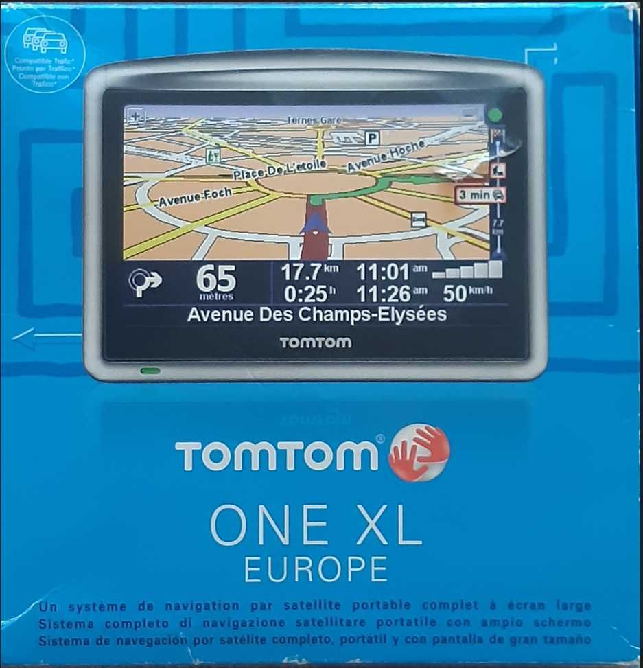 Tom Tom One XL Europe (GPS) com 2 tipos de suporte e uma  bolsa