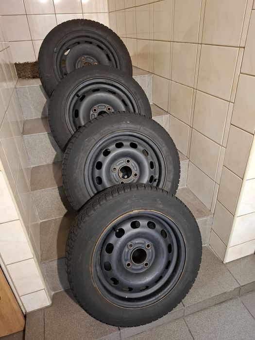 Koła 14 cali 4x108, opony zimowe