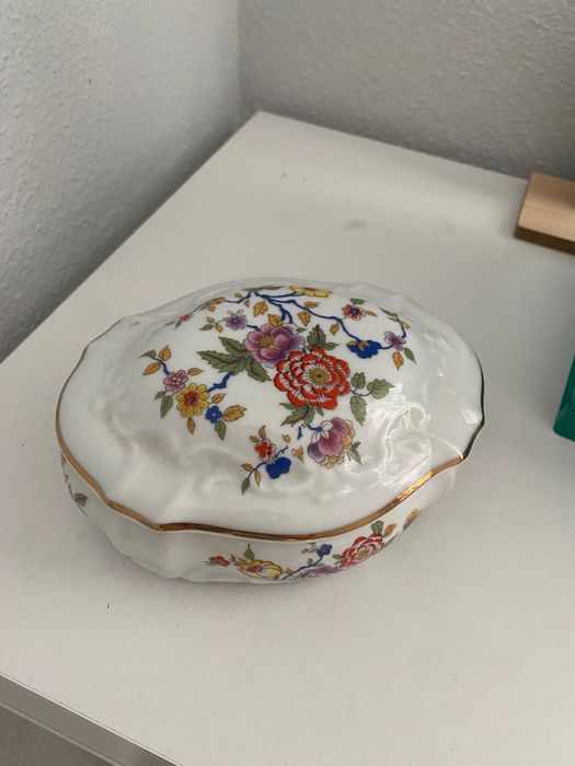 caixa em cerâmica, porta jóias